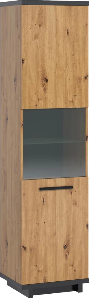 Vitrine de salon DELAWARE 1 - Meuble d'exposition pour déco et vaisselle