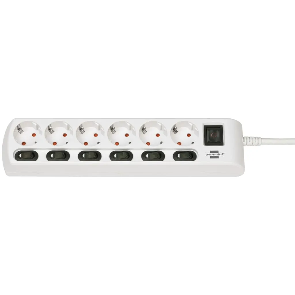 Multiprise 6 Prises avec Interrupteur pour Stopper le Gaspillage 2m - 4