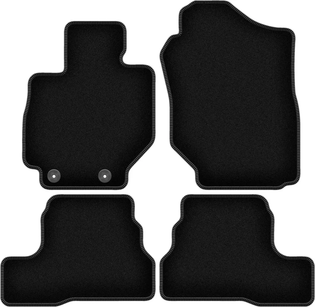 Eleganti Tappetini in Velluto Nero per Suzuki Jimny II (2018-)
