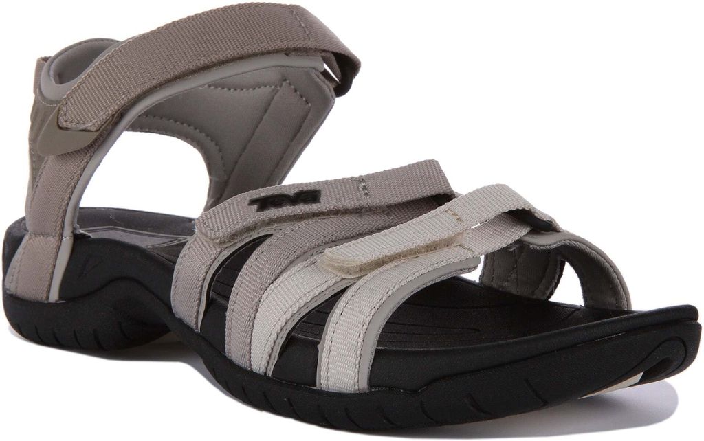 Teva Tirra Frauen Riemchen Vegane Sandale Beige – 3 UK - 36 Produktbild 