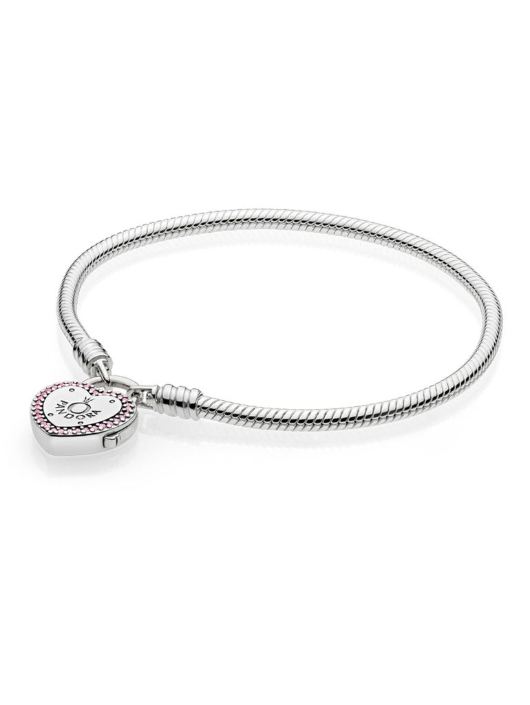 Pandora Armband Damen Moments Silber Rosa 596586FPC 20 Produktbild 