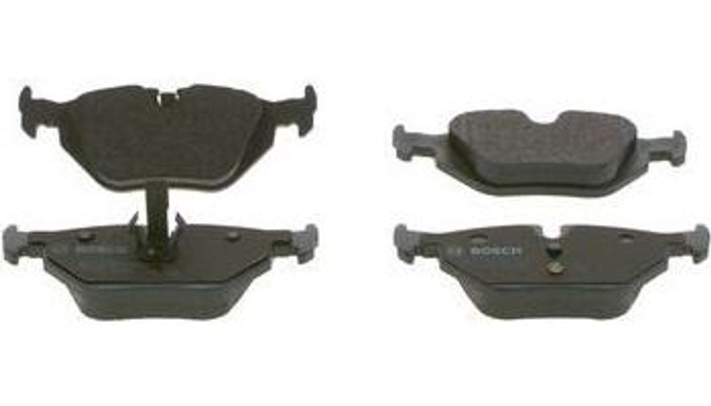 BOSCH 0 986 424 484 Bremsbelagsatz, Scheibenbremse OE 34211164499 kompatibel mit 3er E36