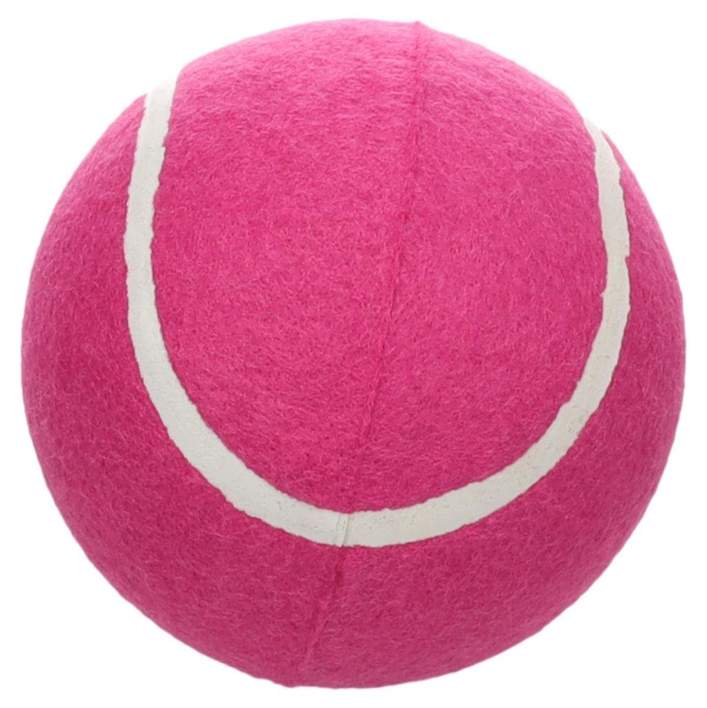 Flamingo Hundespielzeug Smash Tennisball rosa, Maße: Ø 12,7 cm