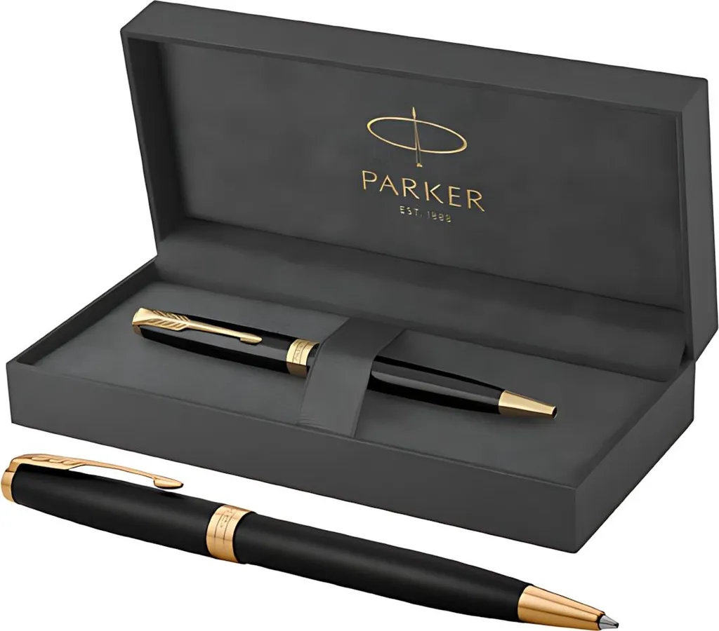 Offerta Parker Sonnet Matte Black Oro - Penna a Sfera Lusso Originale