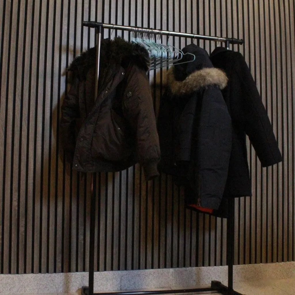 Penderie mobile ajustable Stender avec étagère à chaussures en acier - 4