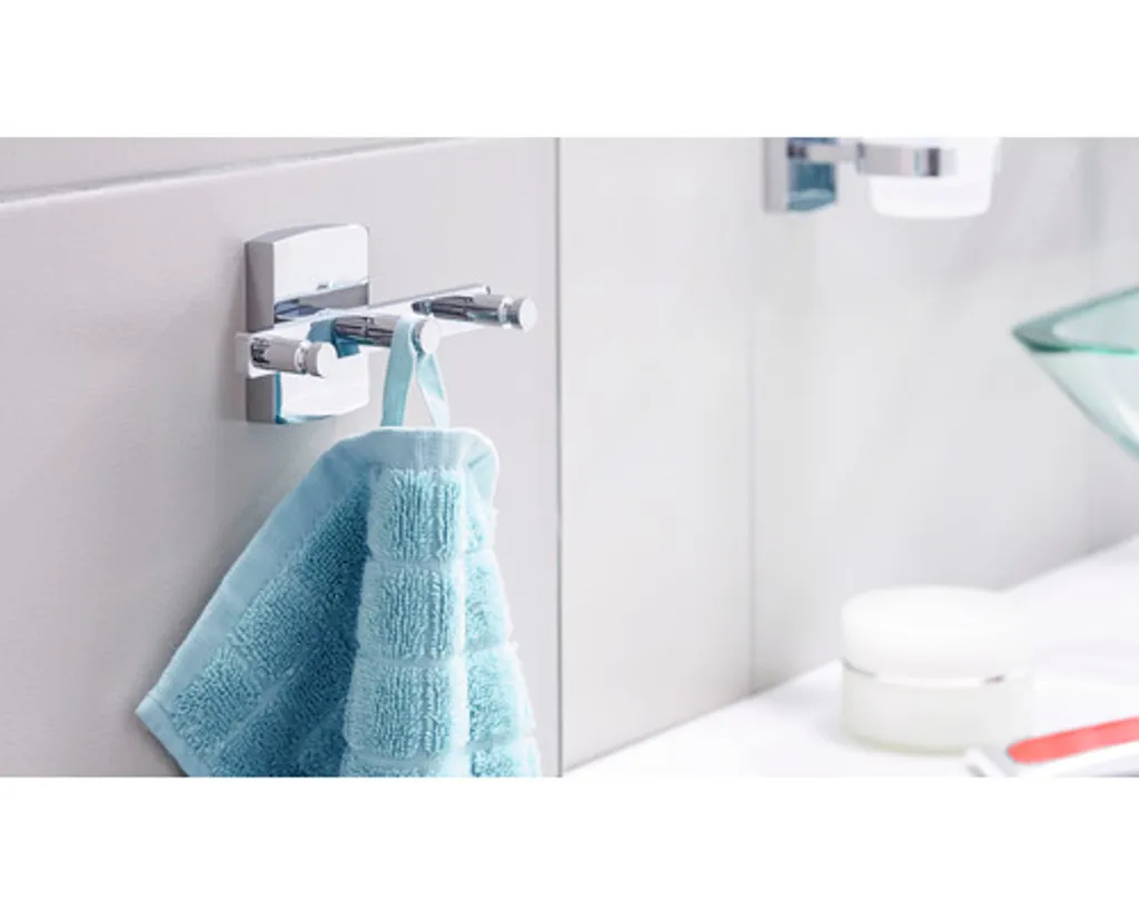 Crochet Mural tesa Klaam Solution sans Trou pour Carrelage de Bain