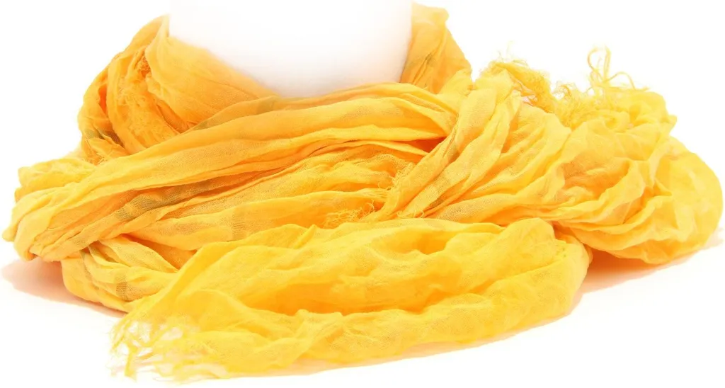 Accessoire mariage jaune foulard pashmina femme Havana & Co. 7763S