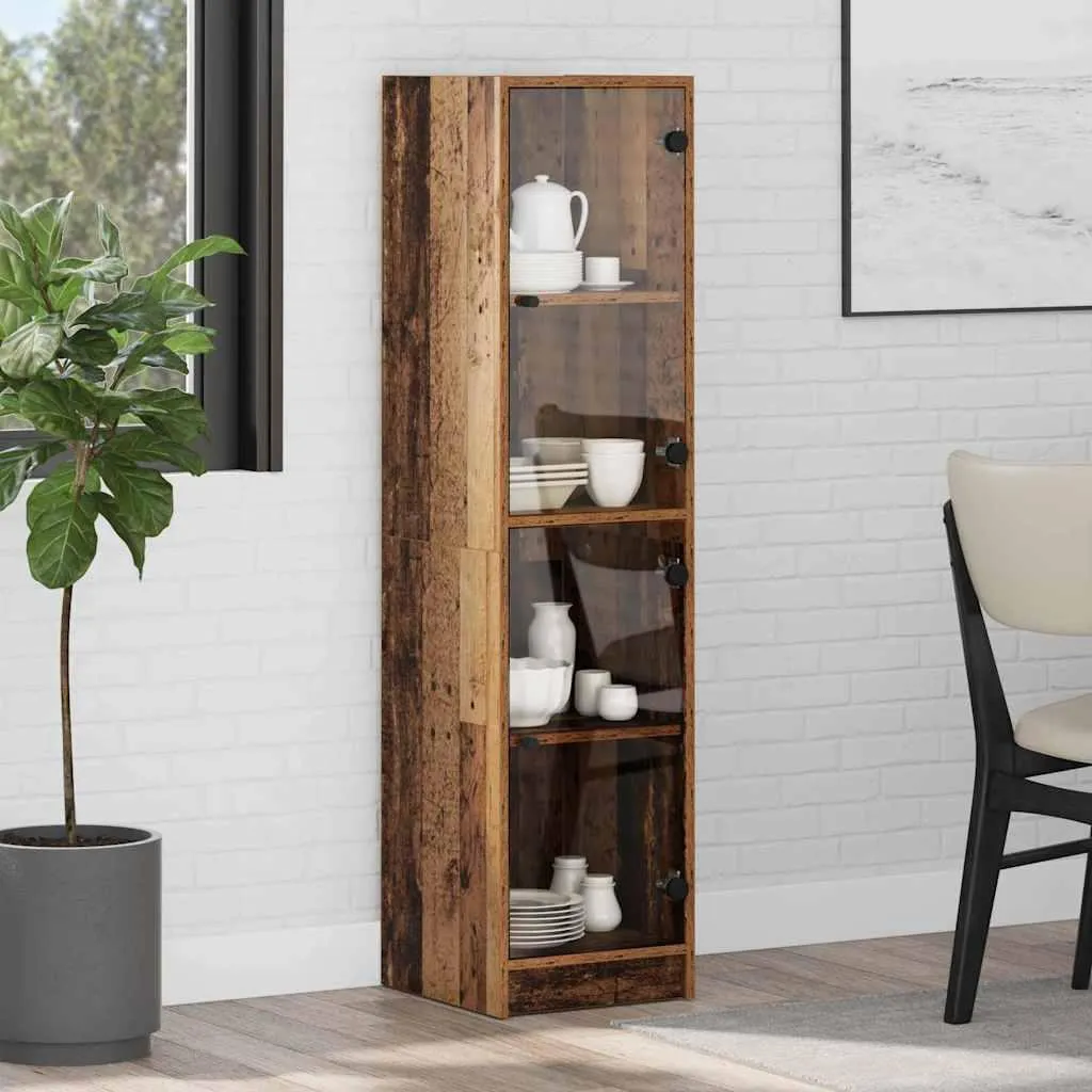 Credenza Stretta vidaXL 142 cm - Organizzazione Casa Legno Vecchio