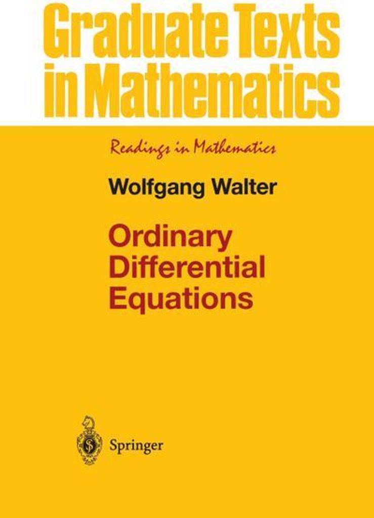 Ordinary Differential Equations