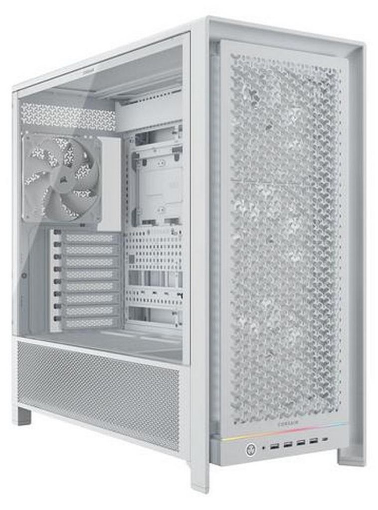 CORSAIR Geh Midi FRAME 5000D Airflow Case, White Produktbild 