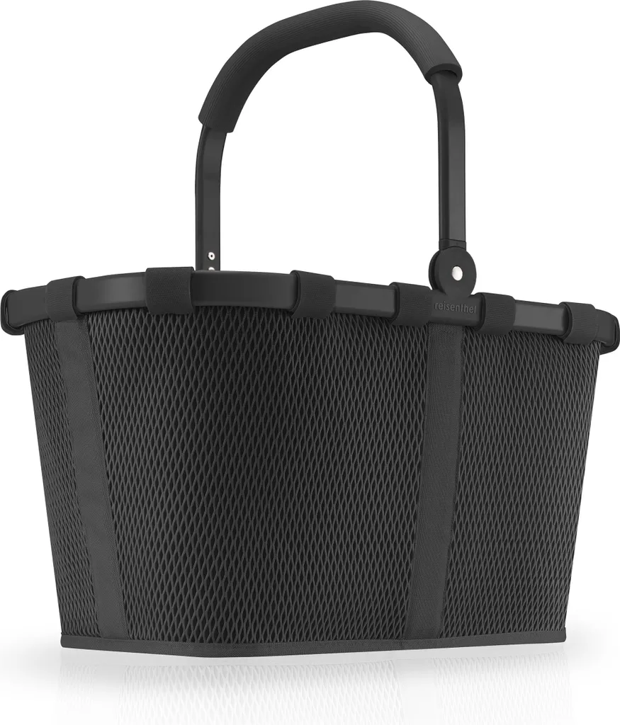 Reisenthel Carrybag Mesh Black BK7082 - Panier à Provisions Noir de 22 L