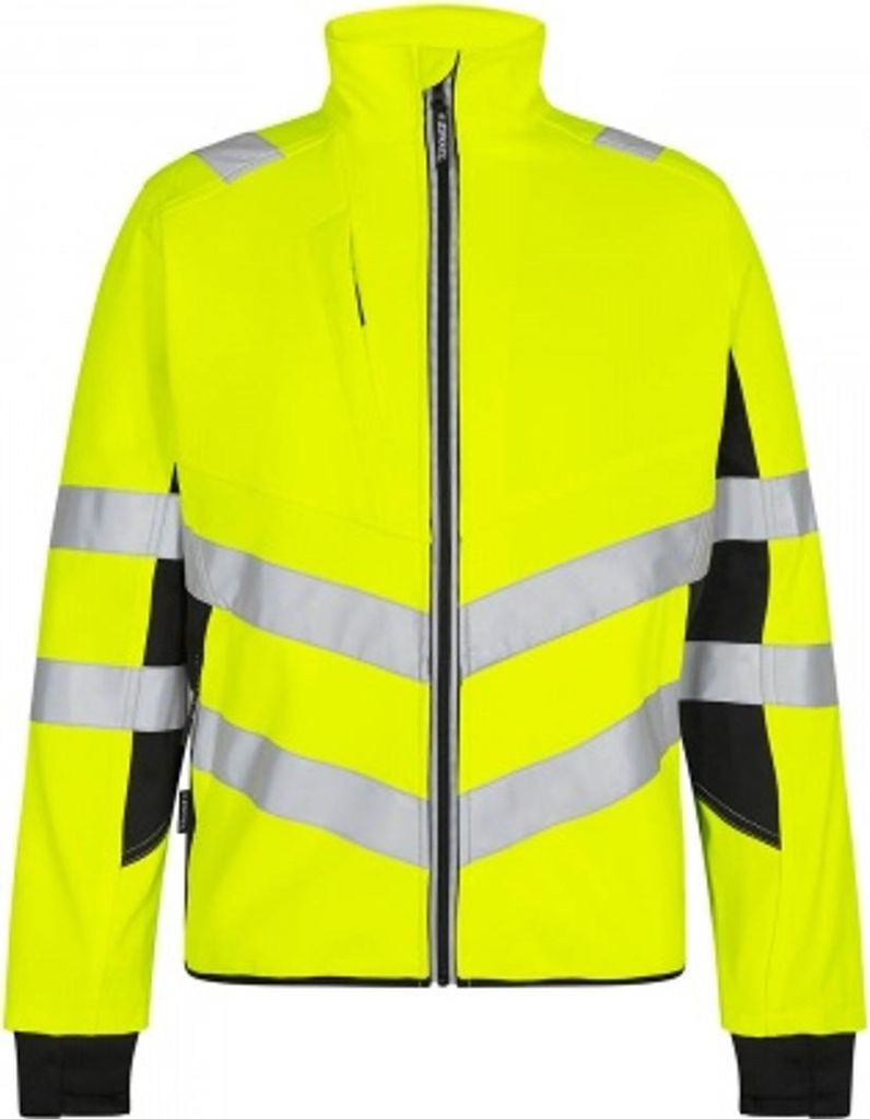F. Engel Safety Arbeitsjacke, Gelb/Schwarz, Gr. L