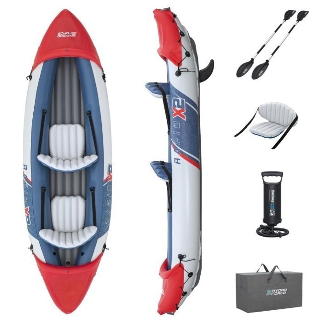 Bestway® Hydro-Force™ Kajak-Set Rapid™ X2 321 x 100 x 44 cm Produktbild 