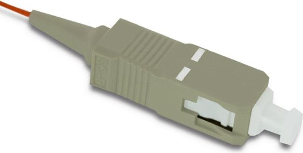 Qoltec Glasfaser-Pigtail SC/UPC | Multimode | 50/125 | OM2 | 3 m