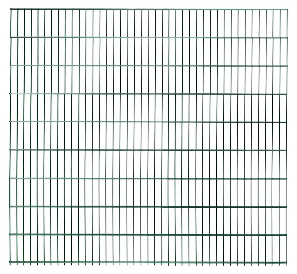 3er Set Doppelstabmatten (6 Meter) | Höhe 183 cm | Grün | verzinkt und pulverbeschichtet | UV- und witterungsbeständig | Gitterstabmatten in Ind...