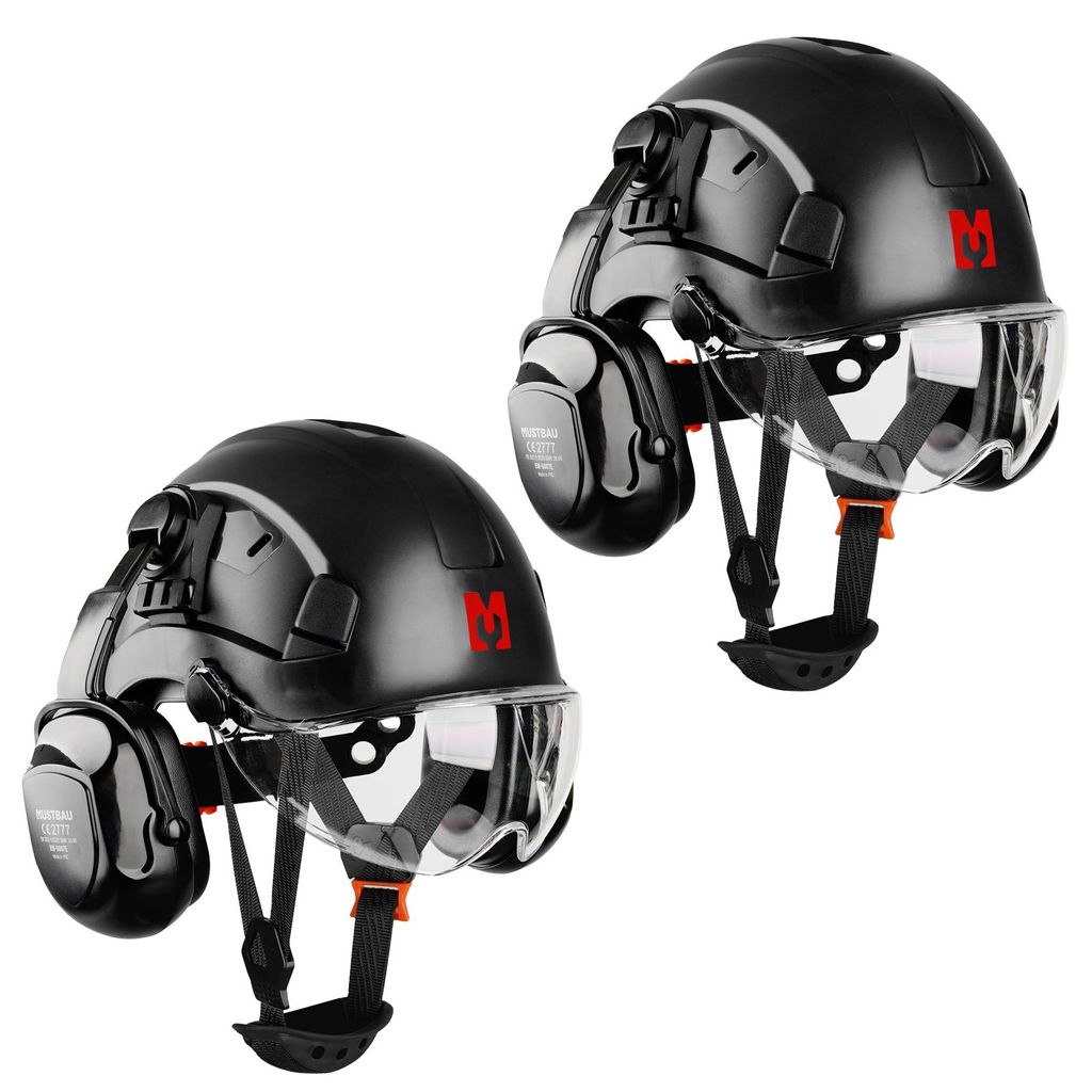 MUSTBAU 2 PAIA Casco da silvicoltura EN397 Casco da Immagine del prodotto 
