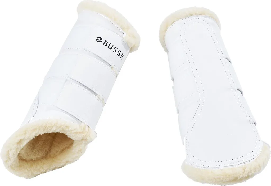 Guêtres pour le dressage de chevaux - Busse ST. GEORGES blanc XL