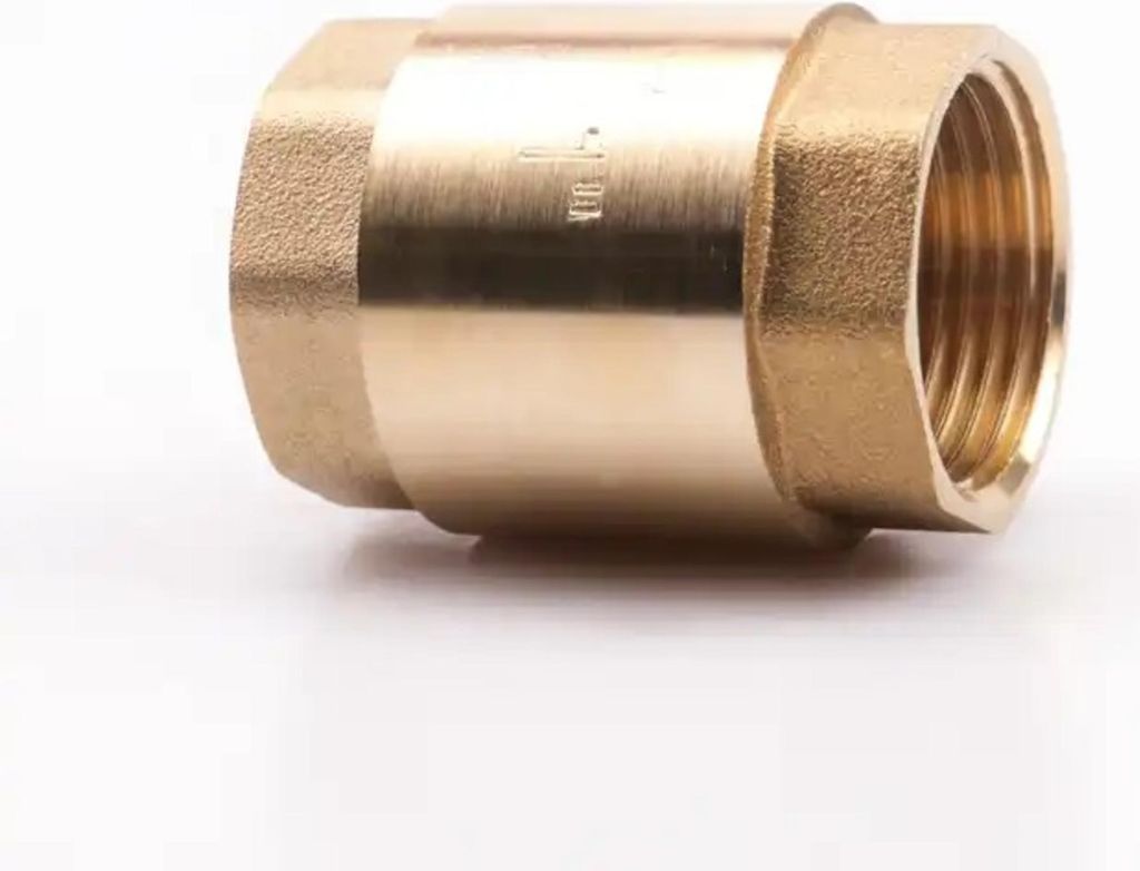 CHM GmbH Messing Rückschlagventil 1 Zoll Rückflussverhinderer, Rückschlag Ventil Messing