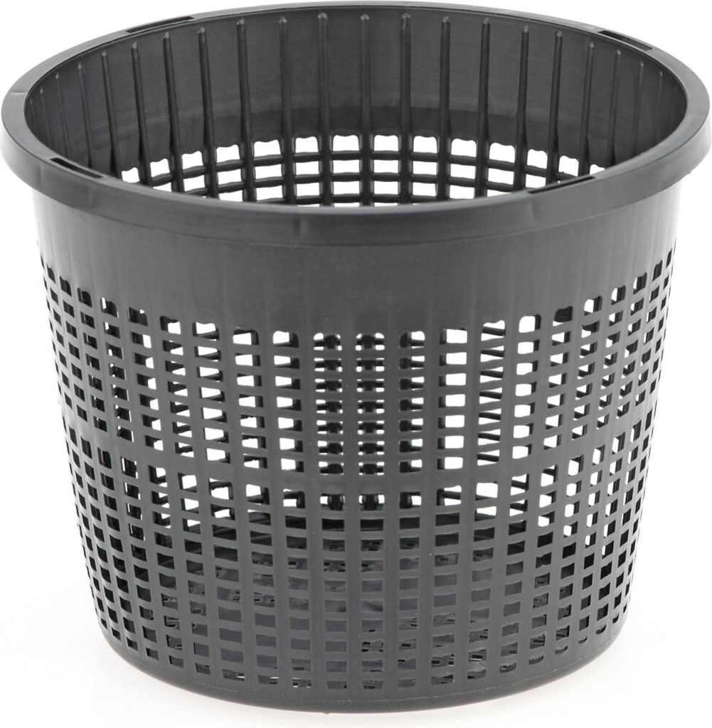 Teichpflanzkorb Ø 13 cm Kunststoff, rund, schwarz