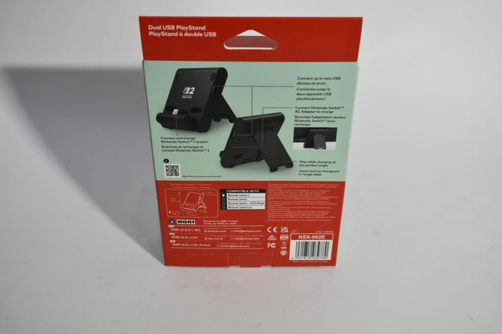 Hori PlayStand avec Double Port USB - Support Multi-Angle pour Switch - 6