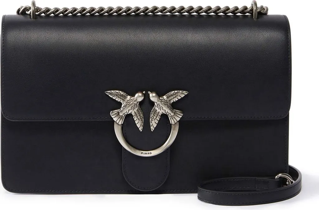 Sac PINKO Love One Classic Noir : le sac iconique pour vos looks chic