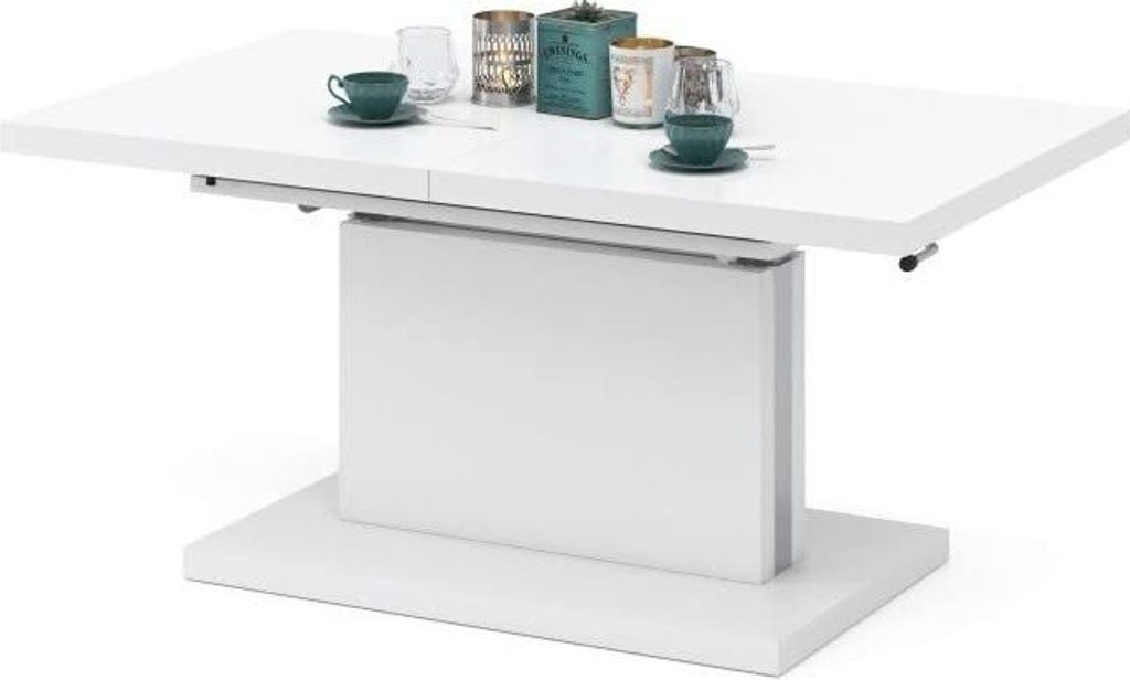 All4All Couchtisch Asti Weiß , Kaffeetisch , Produktbild 