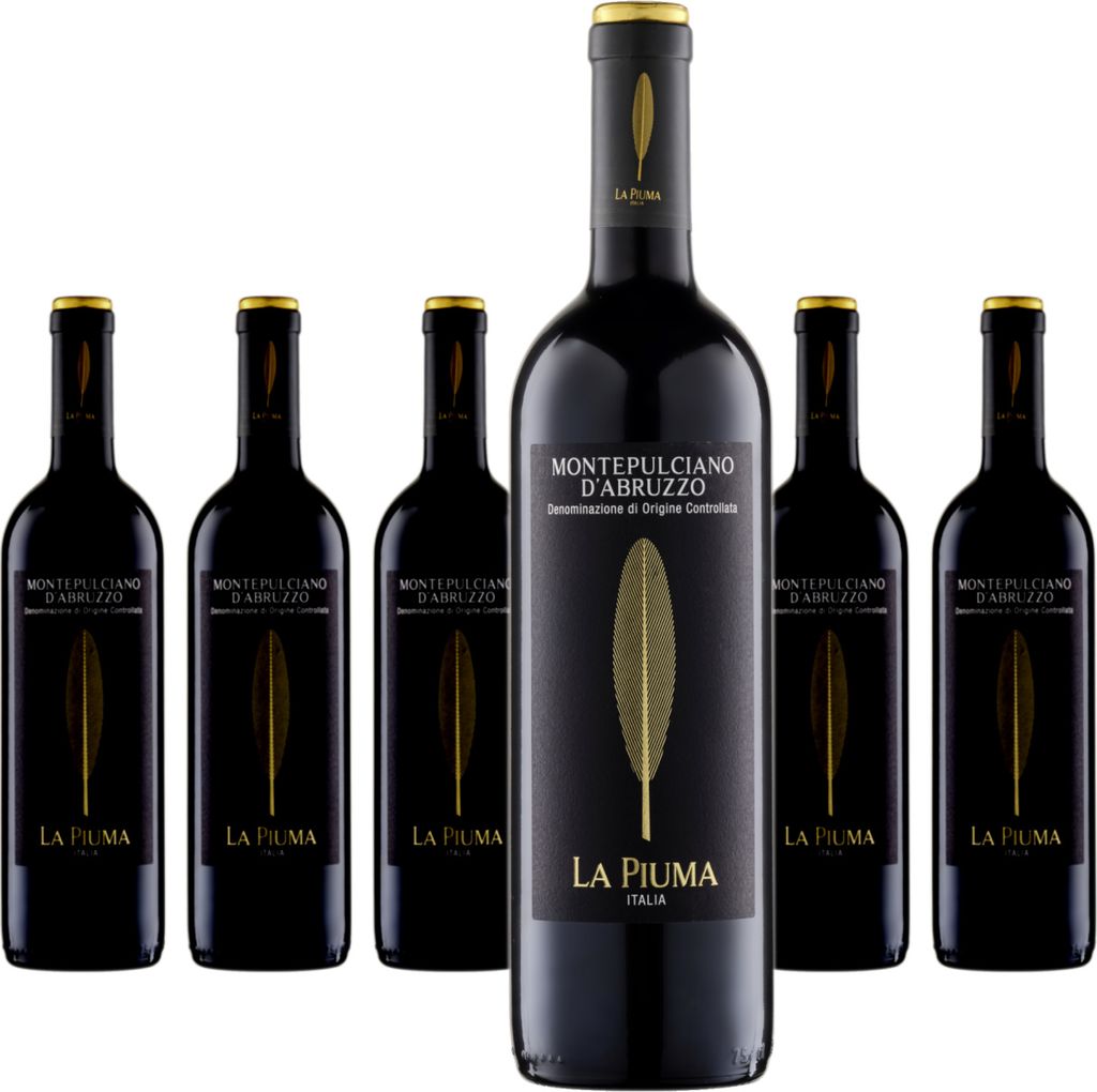 6 x La Piuma Montepulciano d'Abruzzo DOC