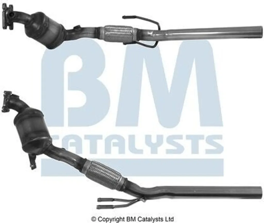 Catalyseur avant BM92638H pour remplacement ligne échappement Polo 6