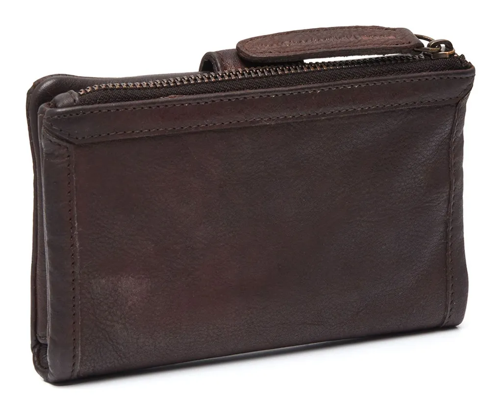 Portafoglio Uomo Pelle Marrone Scuro Amalfi The Chesterfield Brand RFID