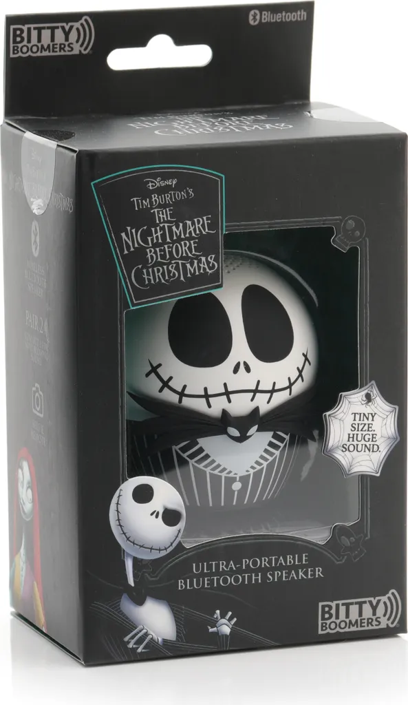 Enceinte Jack Skellington Disney Bluetooth - Audio Portable Voyage Mini