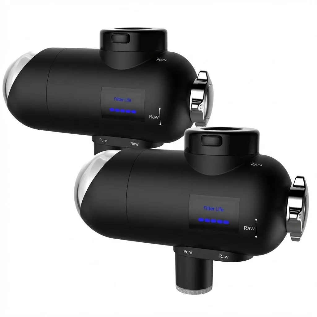 2 Filtres à Eau pour Robinet - Filtration à Plusieurs Niveaux Universel