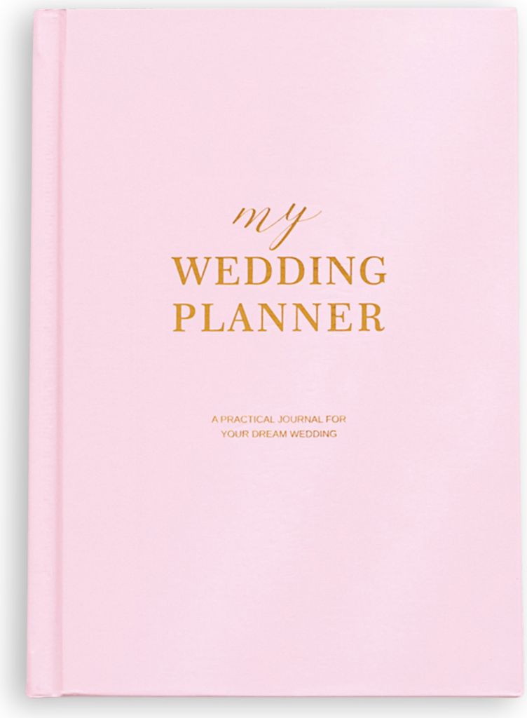 Planbooks – Hochzeitsplaner & Hochzeitsbuch – Weddingplanner zum Ausfüllen – Rosa Notizbuch zur Hochzeitsplanung