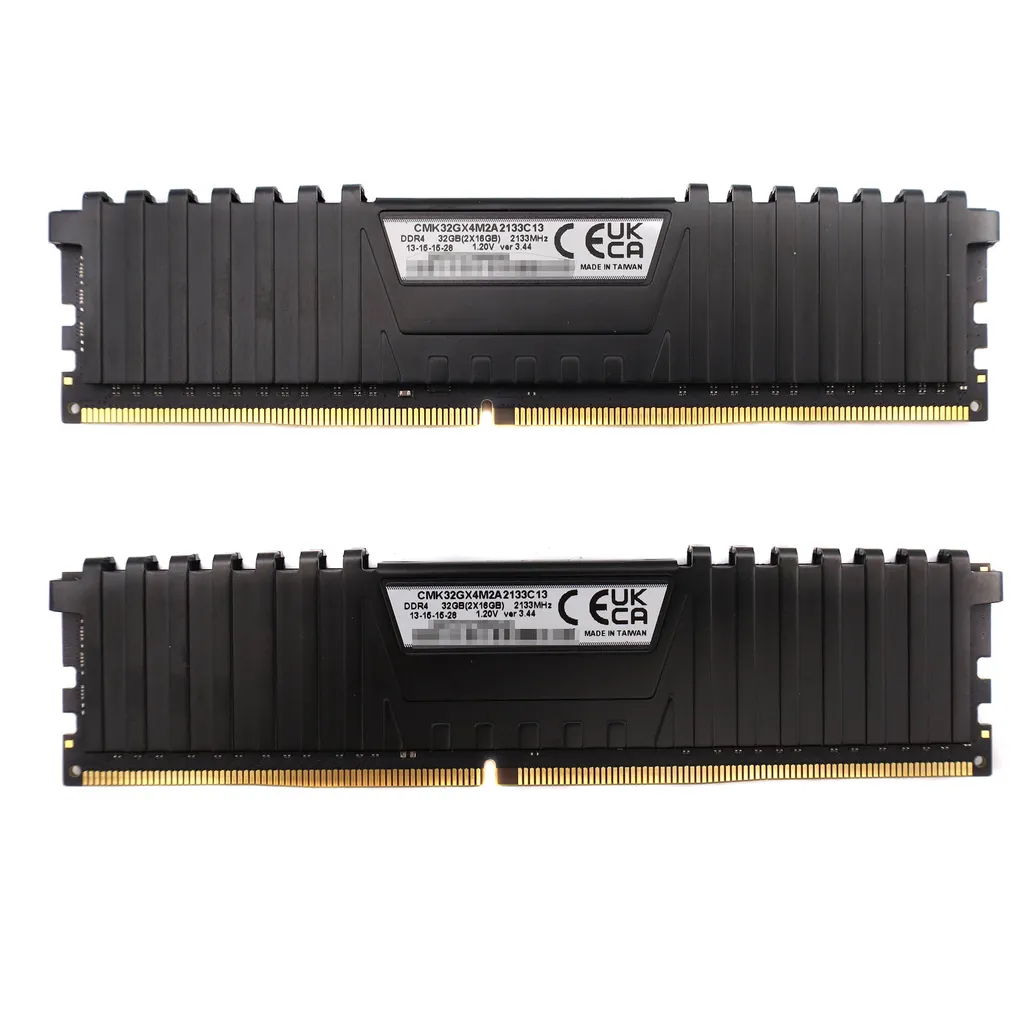 Mémoire vive DDR4 32 Go Corsair Vengeance LPX Noir pour PC de Bureau Fixe