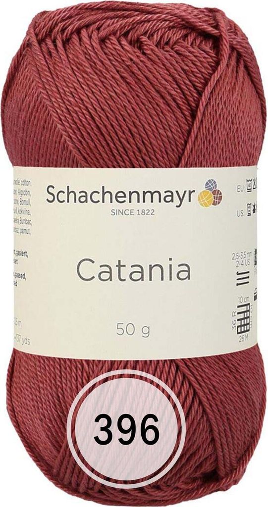 Schachenmayr Catania 00396 Marsala Red Pletací příze Obrázek produktu 