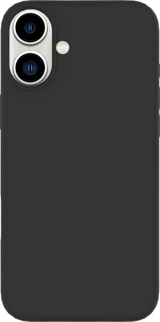 Protection iPhone 16 Plus Idéale pour le Travail eSTUFF Riga Noir Mat