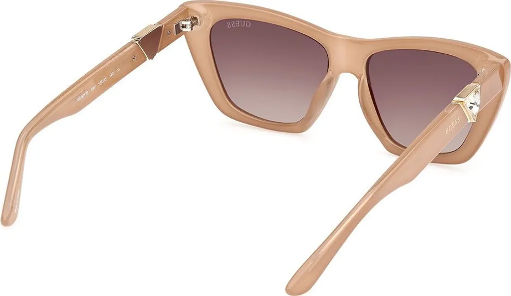 Lunettes de soleil Guess GU00139 59F beige brillant taille 53/15/140 - 7