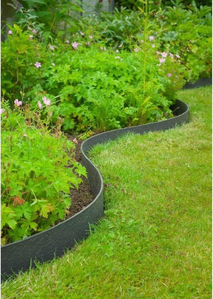 Nature Rasenkante 0,12x12 m 5 mm Schwarz Produktbild 3
