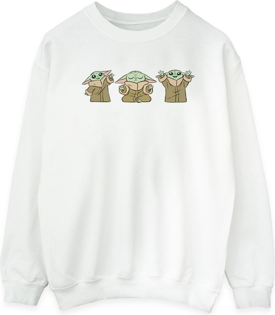 Star Wars - "The Mandalorian" Sweatshirt für Damen BI39857 (L) (Grau)