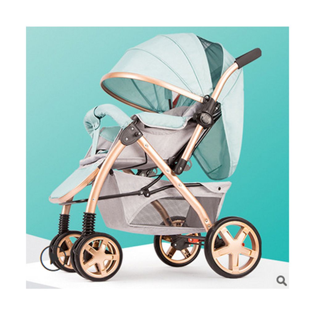 BabyLux® Largo Baby & Kind Babyartikel Kinderwagen Kombikinderwagen 4in1 Kinderwagen Bambimo 