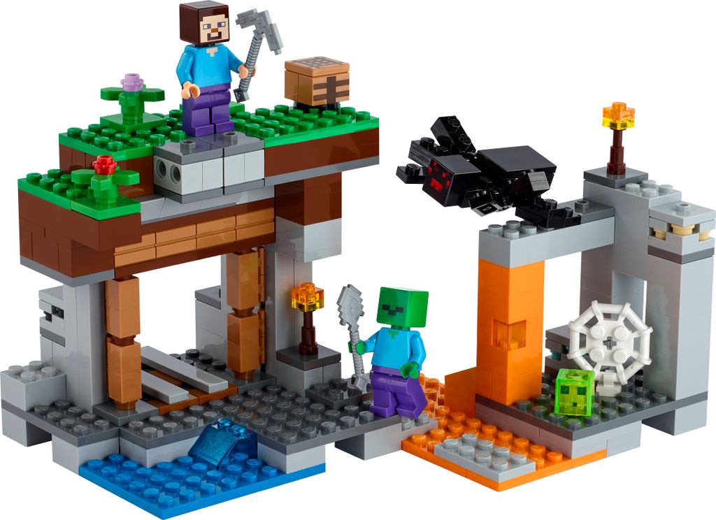 LEGO® Minecraft™ 21166 La miniera abbandonata Immagine del prodotto 