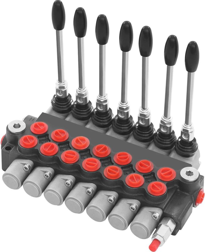 Hydraulisches Wegeventil - Monoblock - BSPP-Anschluss - Max. Betriebsdruck 31,5 MPa - Schieberfunktion O/Y/PA - Gewindemontagebohrungen - Gehäuse ...
