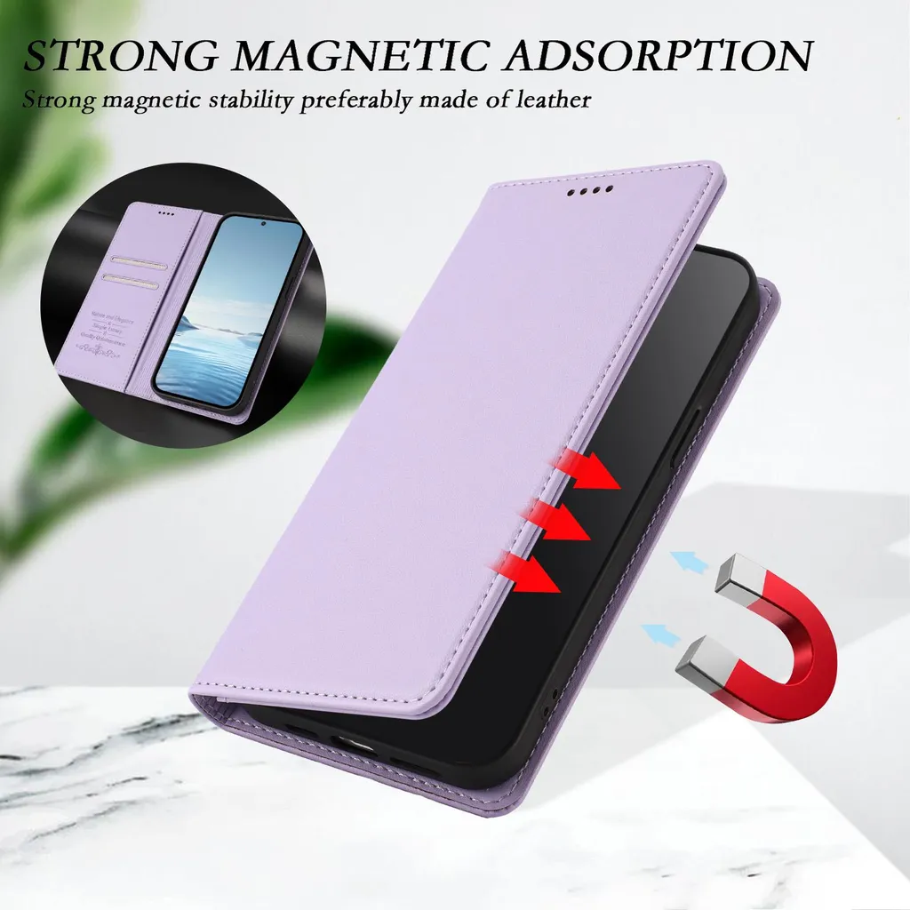 Custodia Portafoglio Con Magnetica Per Xiaomi Mi 11T / Mi 11T Pro – Pelle PU Blu, 9 Slot Carte, Funzione Stand E Cinturino Da Polso