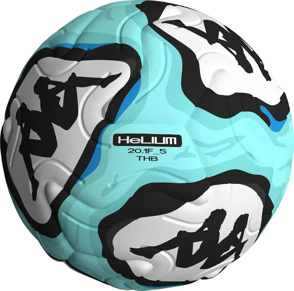 Ballon Kappa Helium 20.1F Thb taille 5 étanche blanc et bleu