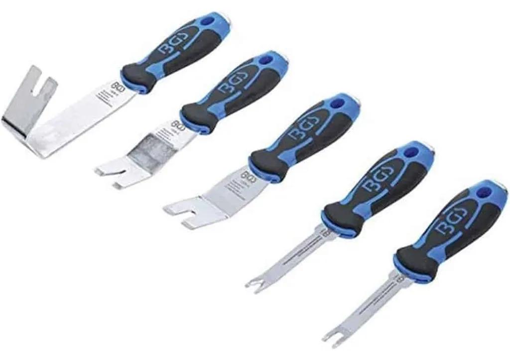 Jeu d'Extracteurs d'Agrafes 5 pcs D-Work - Acier Robuste et Précis