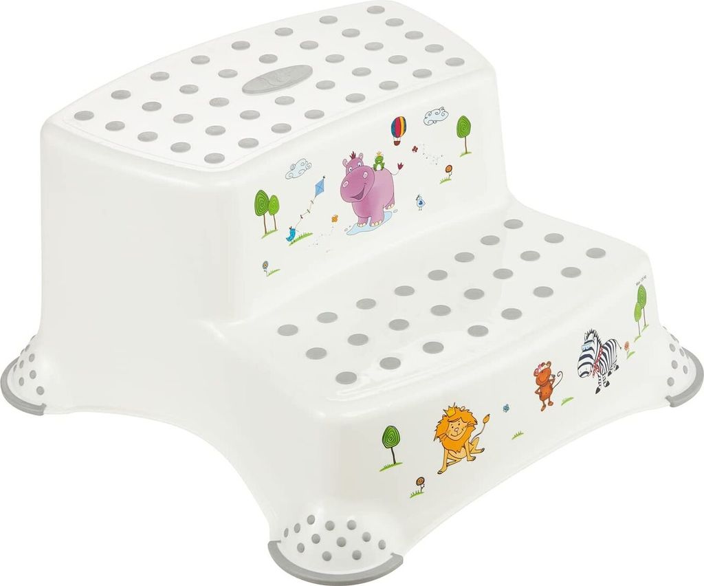 Keeeper Igor Collection Nilpferd Hocker Weiß  Weiß One Size Produktbild 
