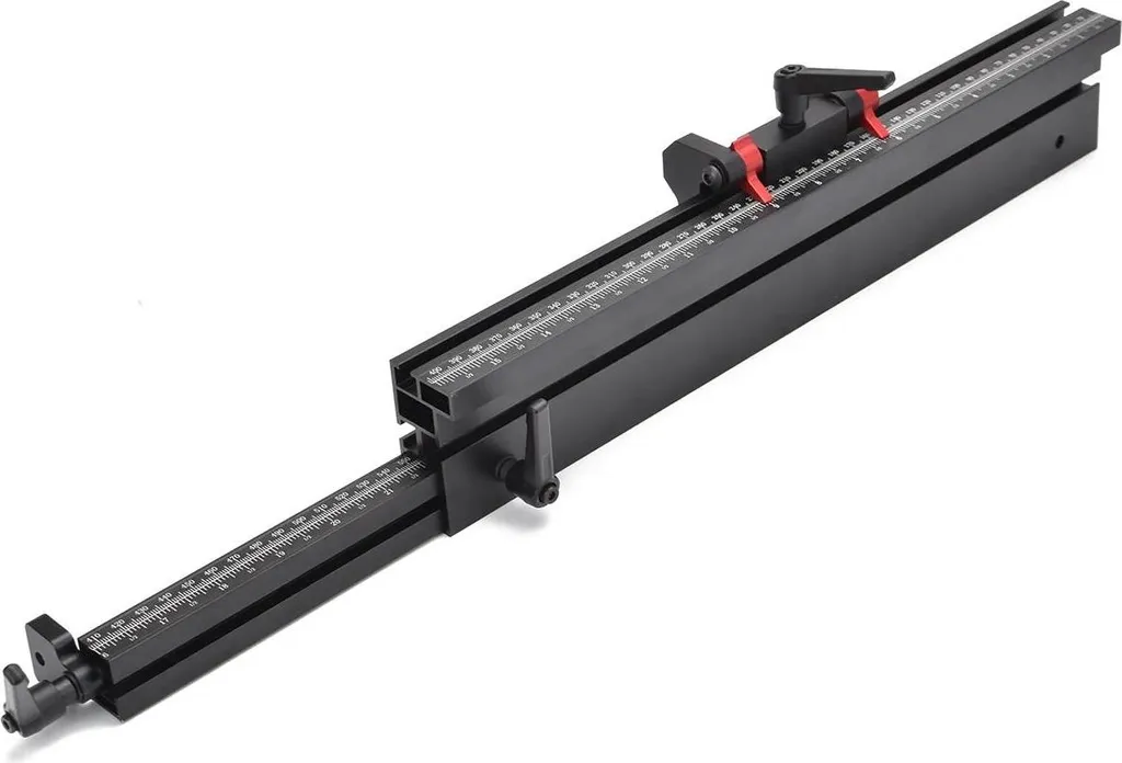 Guide de sciage précis pour coupes d'angle sur table, rail 40-76,5 cm - 11