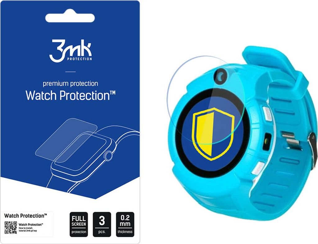 3mk Display Schutzfolie Watch Protection für Garett Kids 5 0,2mm (3 Stück)