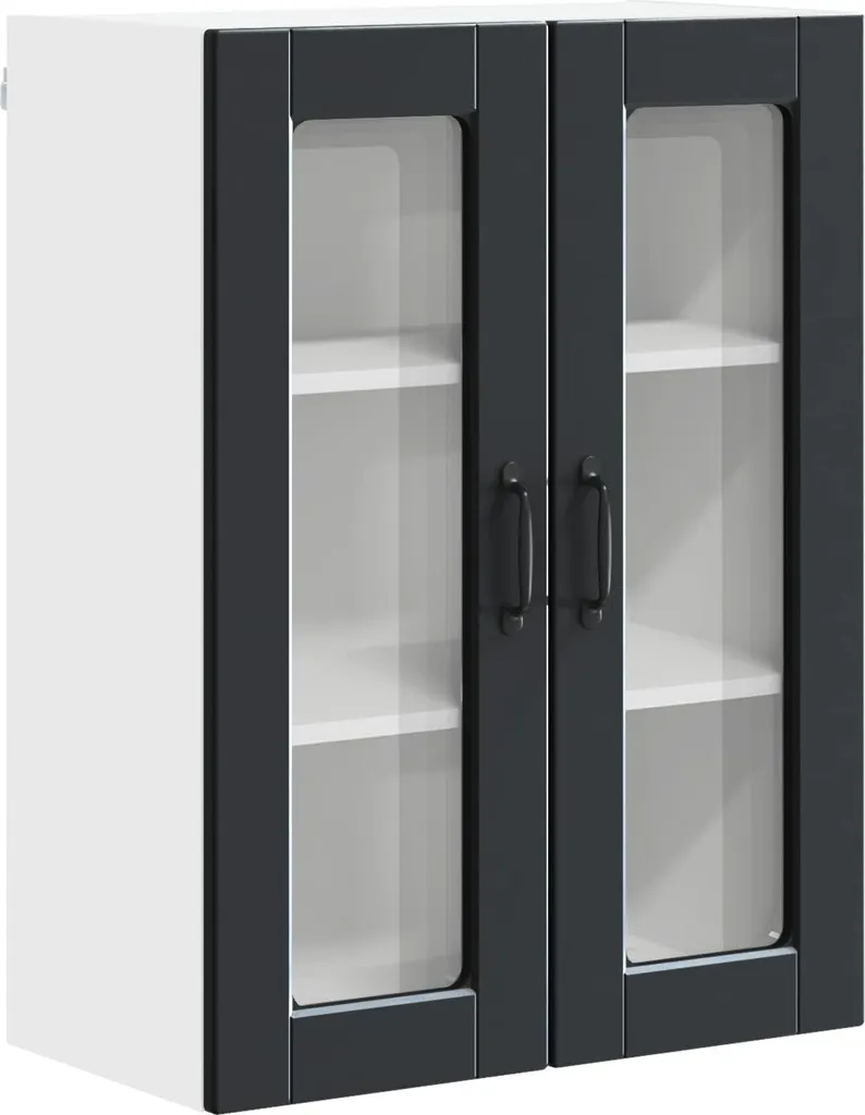 Armadio Dispensa vidaXL Nero 60x80cm | Mobile Cucina per Tutta la Famiglia - 8
