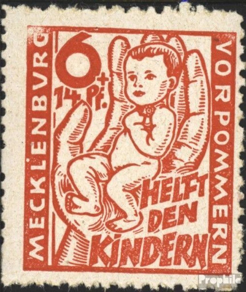 Briefmarken Sowjetische Zone (All.Bes.) 1945 Mi 26a Produktbild 