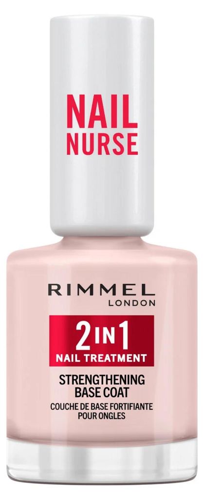 Rimmel London Nail Nurse 2 In 1 Tratamiento De Uñas y Base Coat 12ml